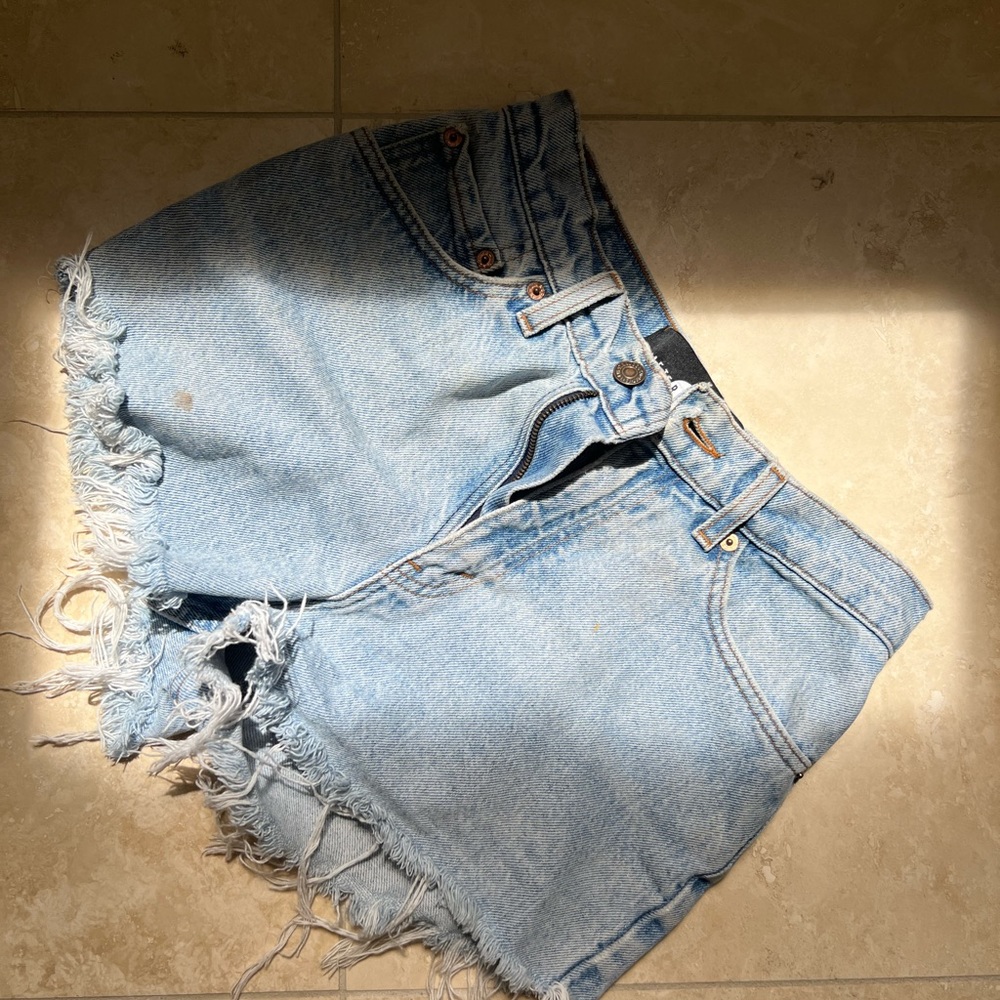 Nasty Gal Jean Shorts size 25